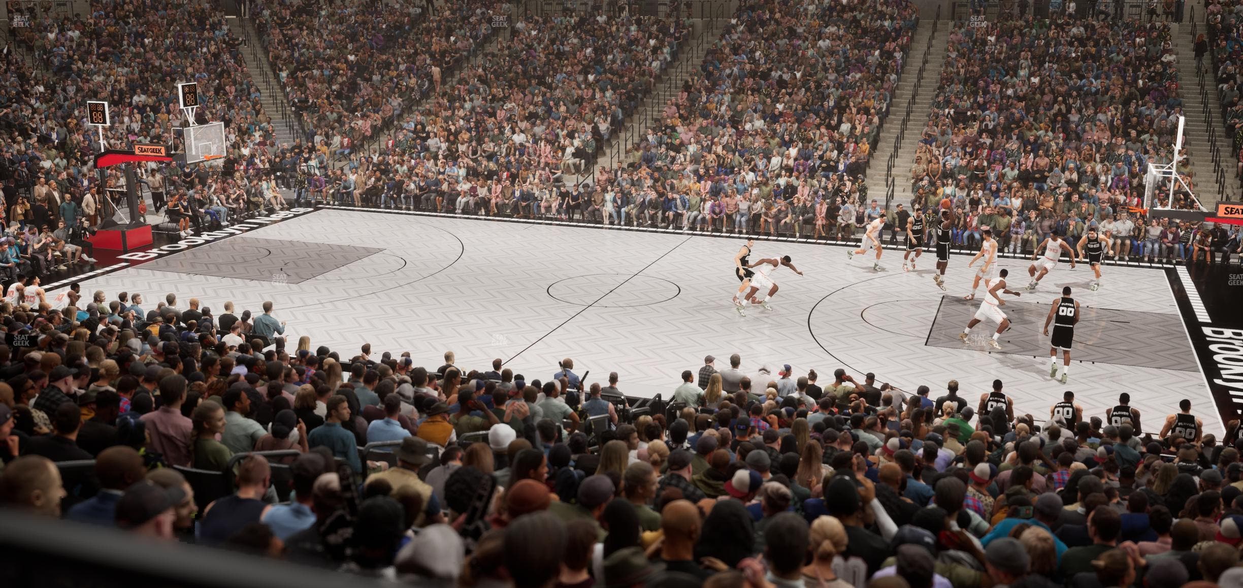 Barclays Center - Section 7 Wc Seat View