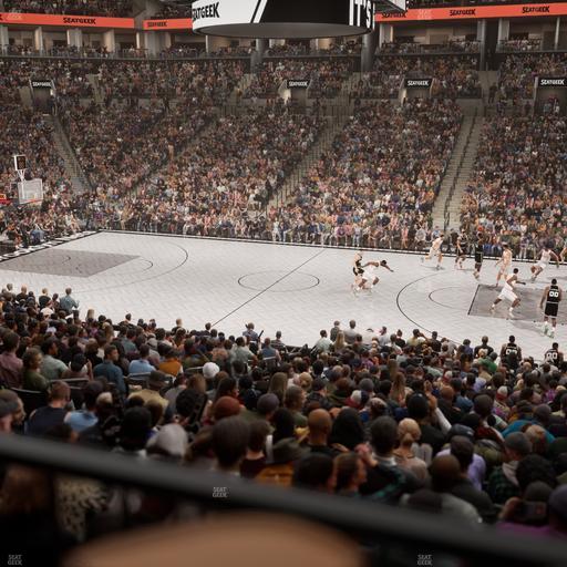 Barclays Center - Section 7 Wc Seat View