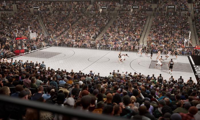 Barclays Center - Section 7 Wc Seat View