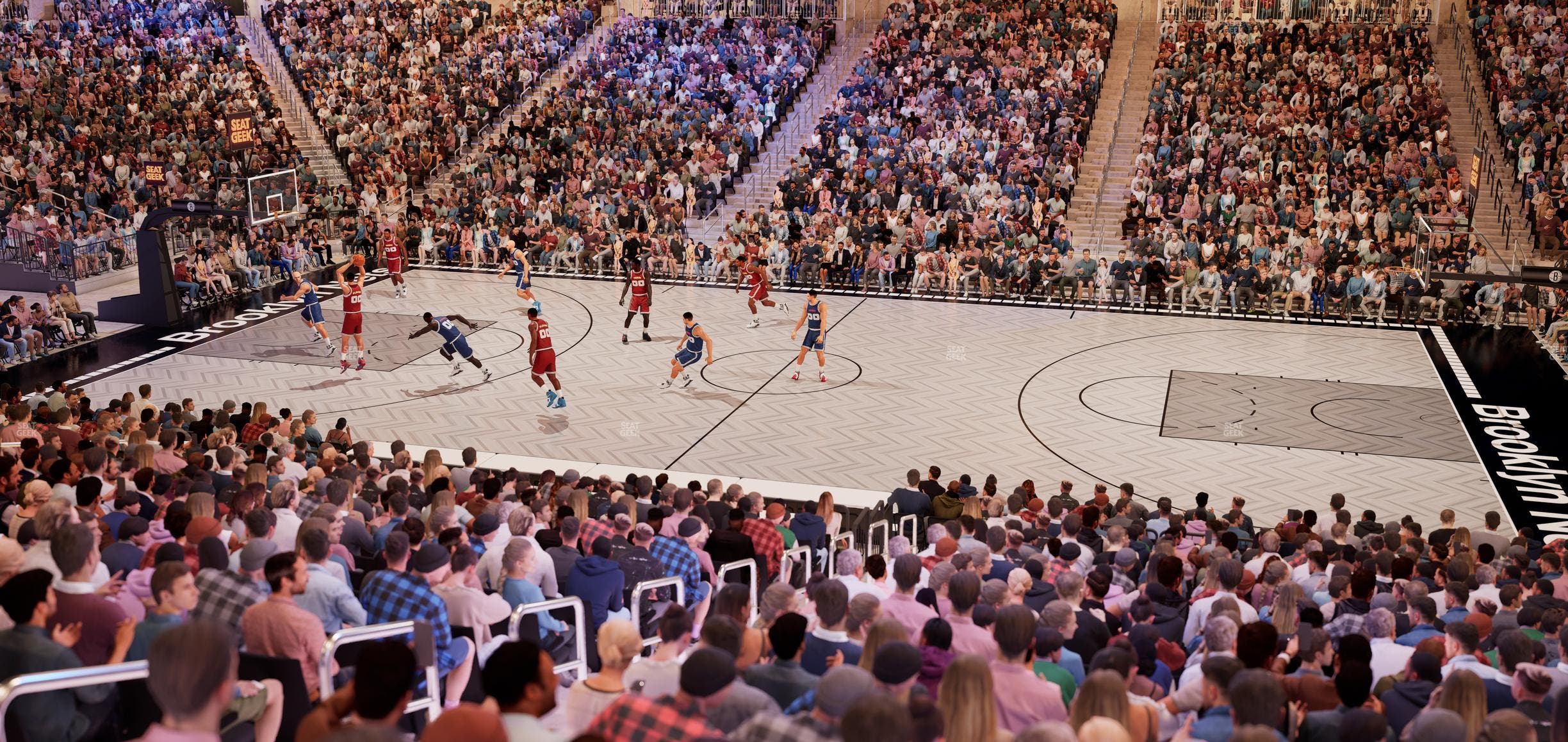 Barclays Center - Section 7 Seat View