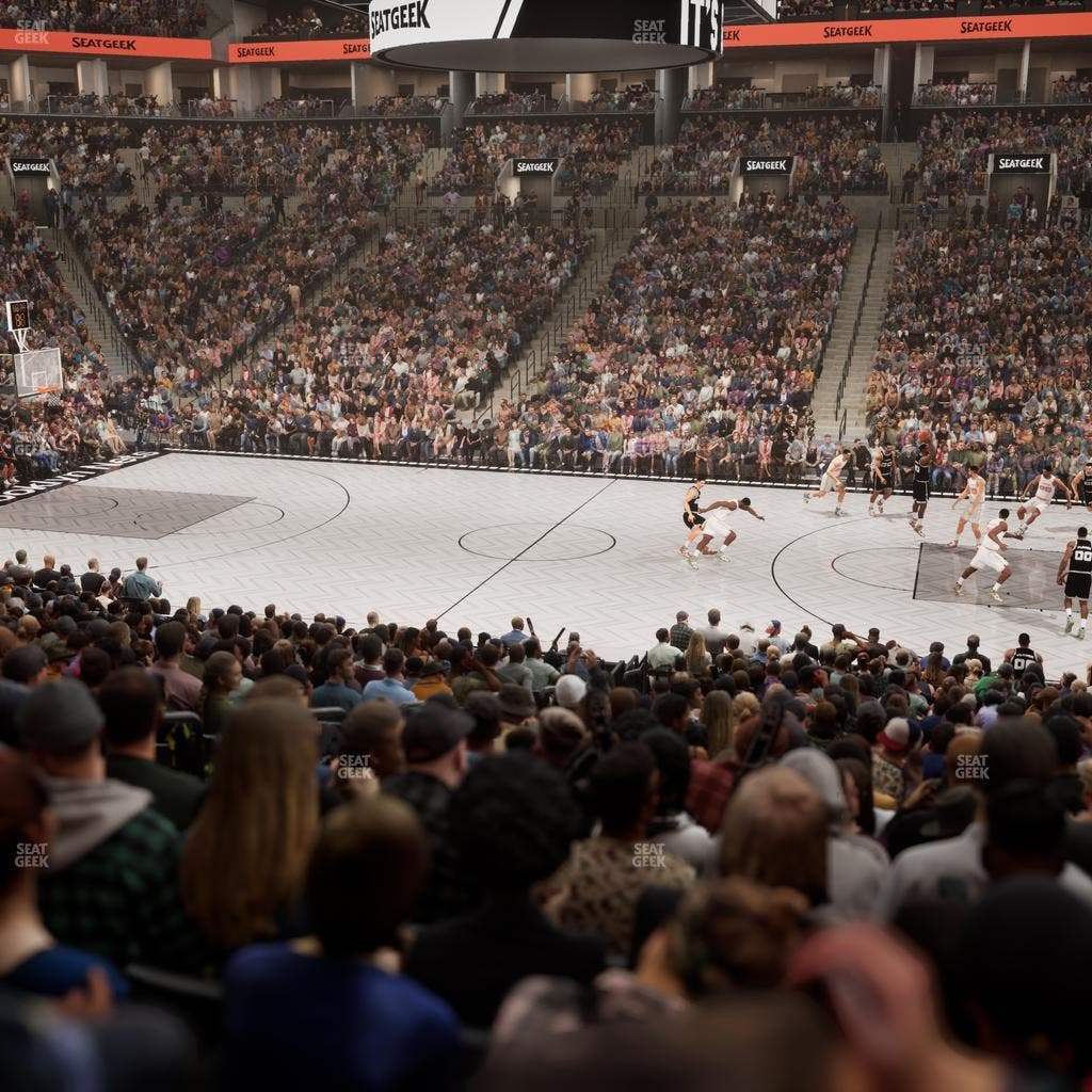 Barclays Center - Section 7 Seat View