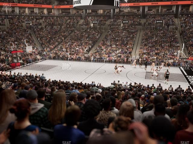 Barclays Center - Section 7 Seat View