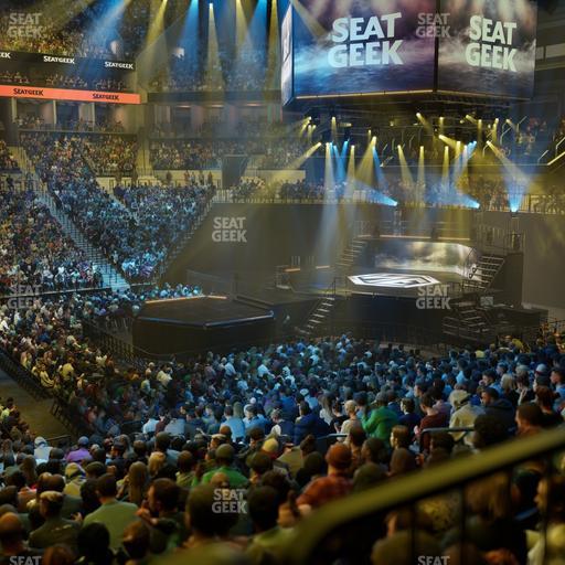 Barclays Center - Section 8 Wc Seat View