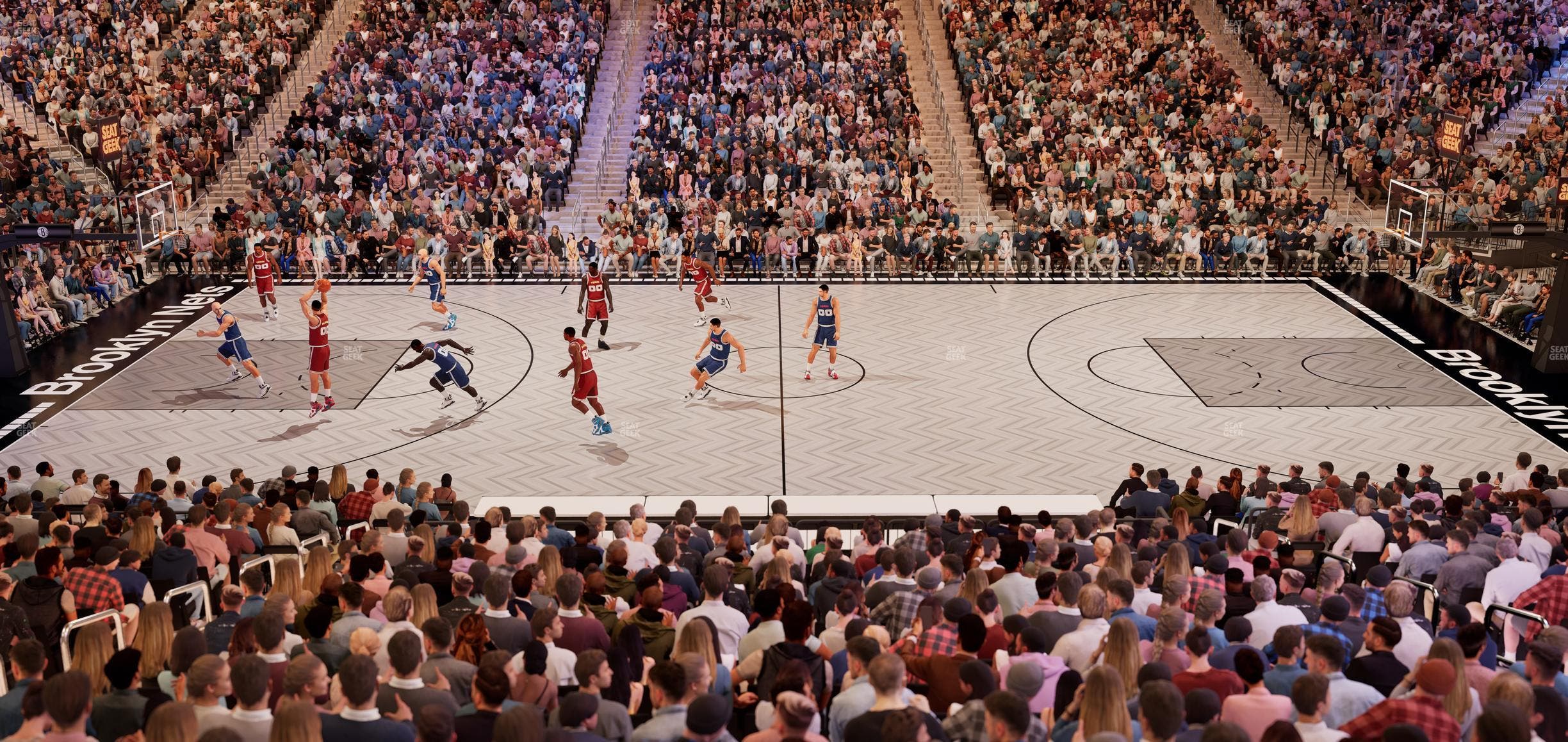 Barclays Center - Section 8 Wc Seat View