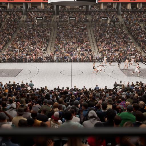 Barclays Center - Section 8 Wc Seat View