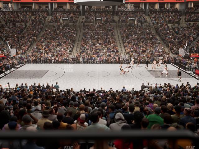 Barclays Center - Section 8 Wc Seat View Barclays Center - Section 8 Wc Seat View