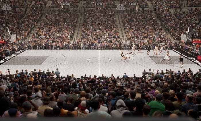 Barclays Center - Section 8 Wc Seat View