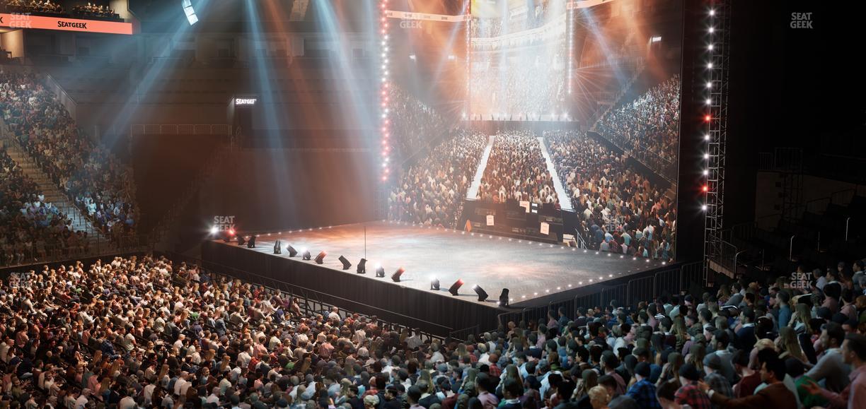 Barclays Center - Section 8 Wc Seat View