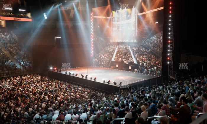 Barclays Center - Section 8 Wc Seat View