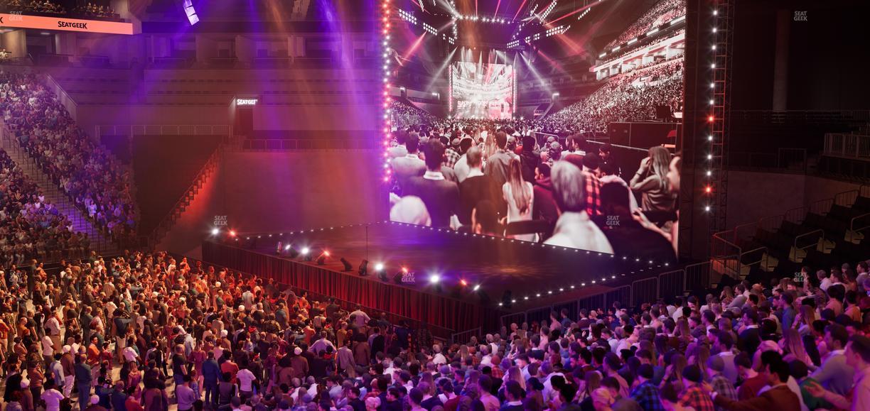 Barclays Center - Section 8 Wc Seat View