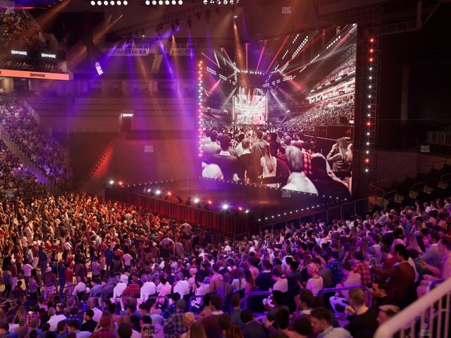 Barclays Center - Section 8 Wc Seat View