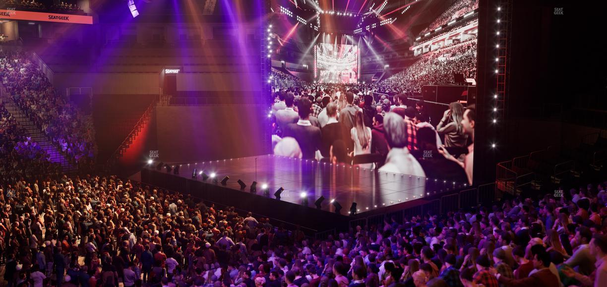 Barclays Center - Section 8 Wc Seat View