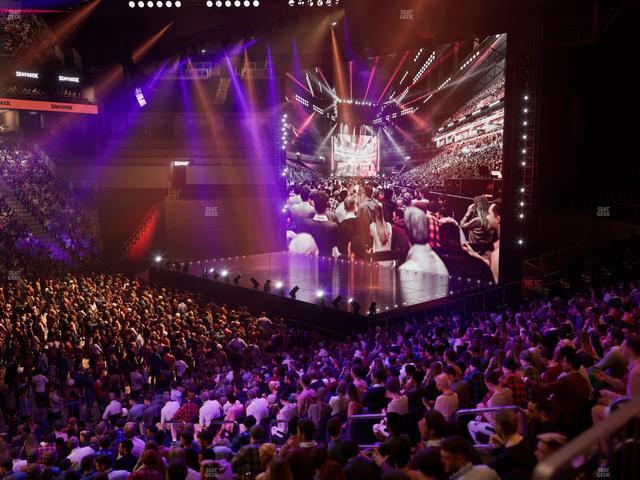 Barclays Center - Section 8 Wc Seat View