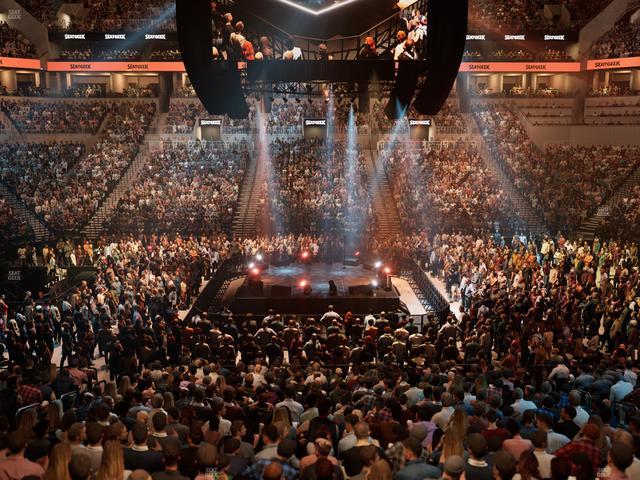 Barclays Center - Section 8 Wc Seat View