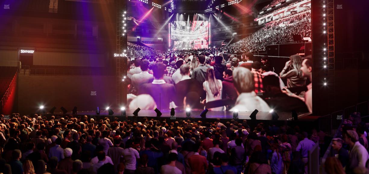 Barclays Center - Section 8 Seat View