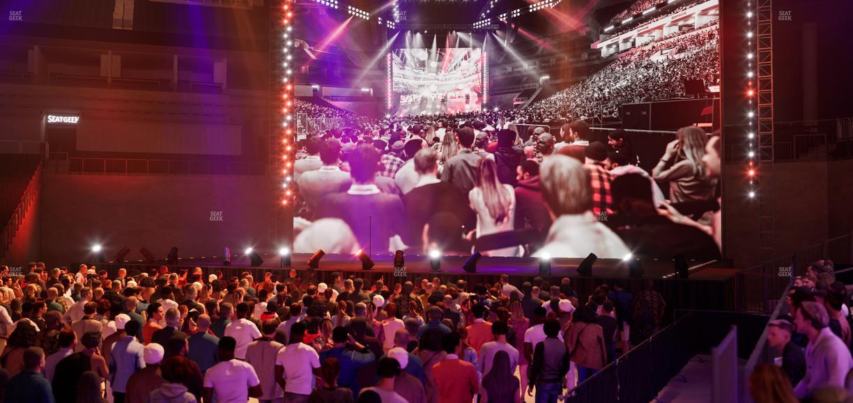 Barclays Center - Section 8 Seat View