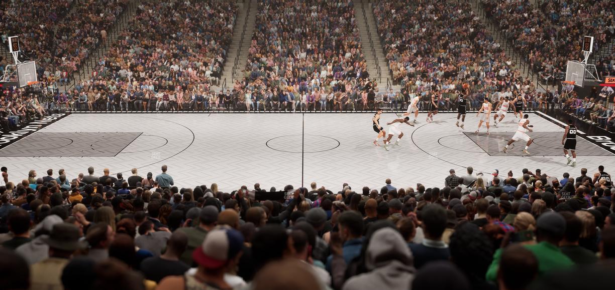 Barclays Center - Section 8 Seat View