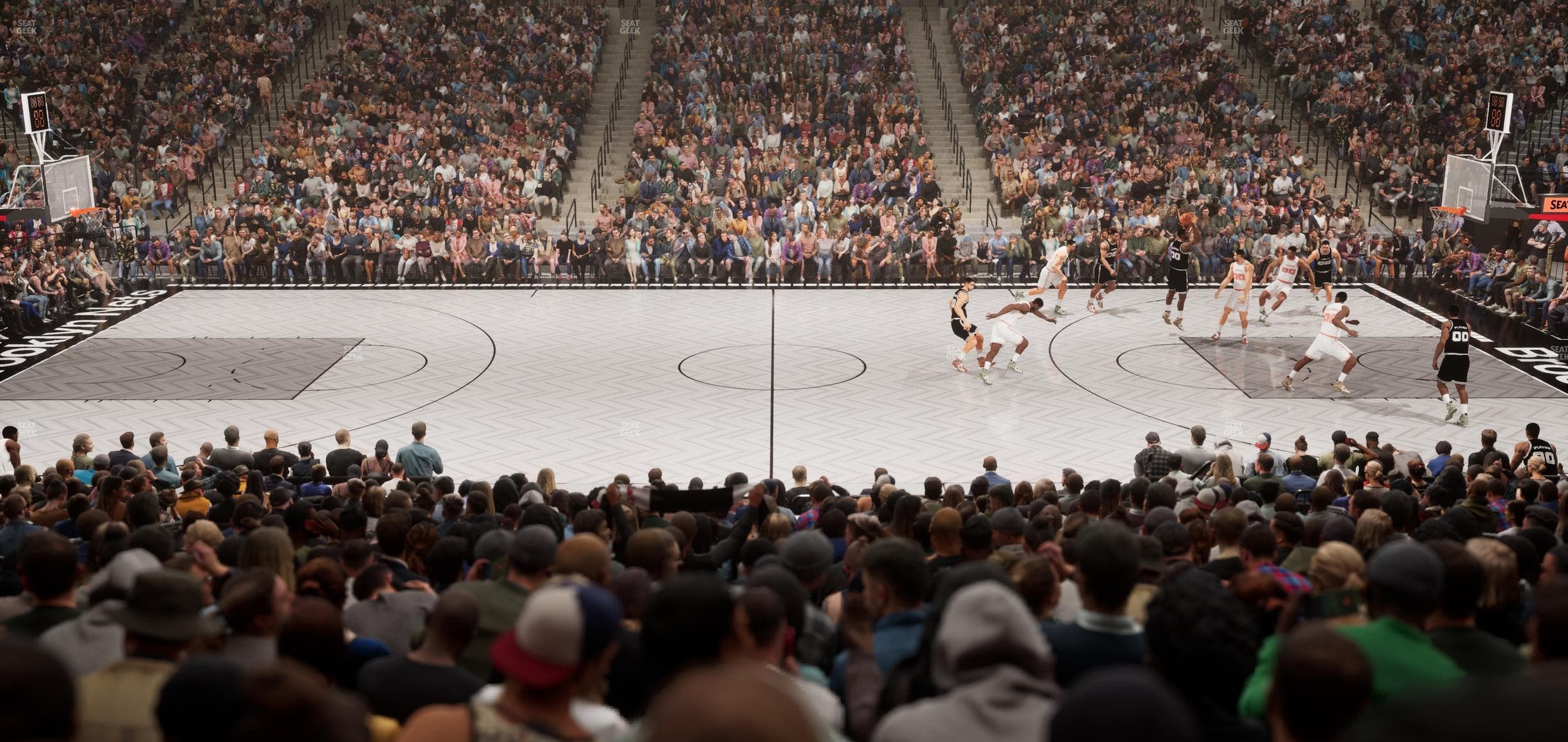 Barclays Center - Section 8 Seat View