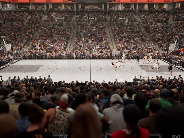 Barclays Center - Section 8 Seat View Barclays Center - Section 8 Seat View