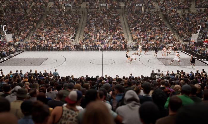 Barclays Center - Section 8 Seat View