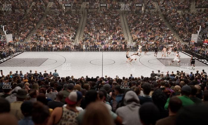 Barclays Center - Section 8 Seat View