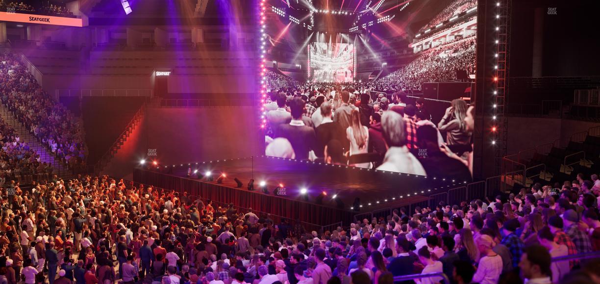 Barclays Center - Section 8 Seat View