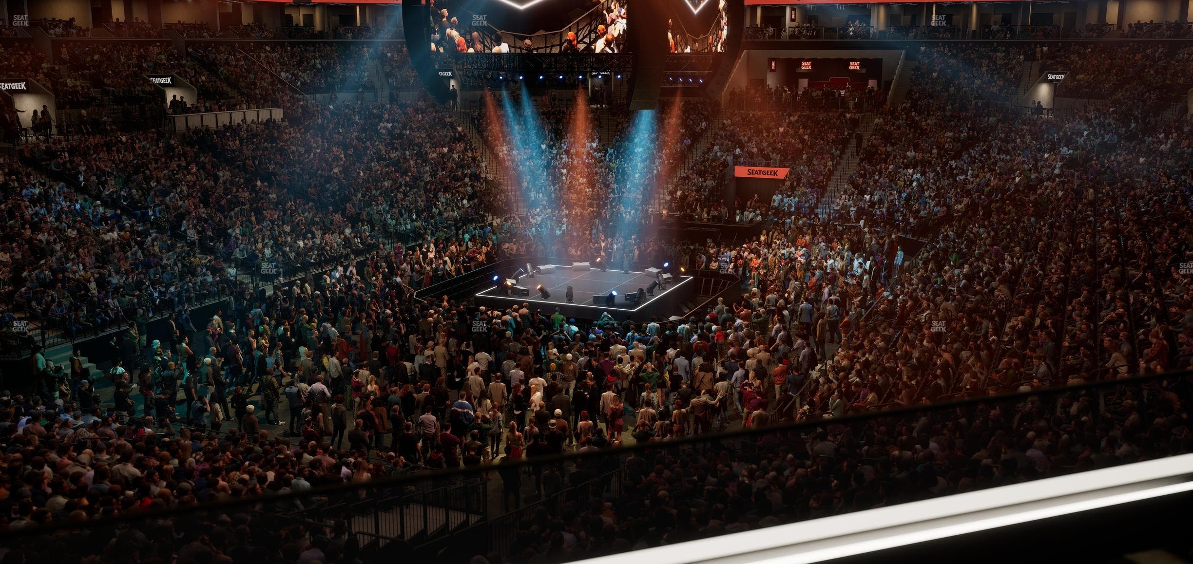 Barclays Center - Section Bn 1 L Seat View