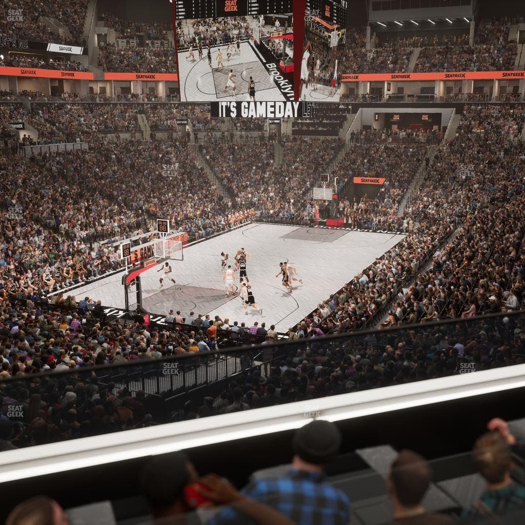 Barclays Center - Section Bn 1 L Seat View