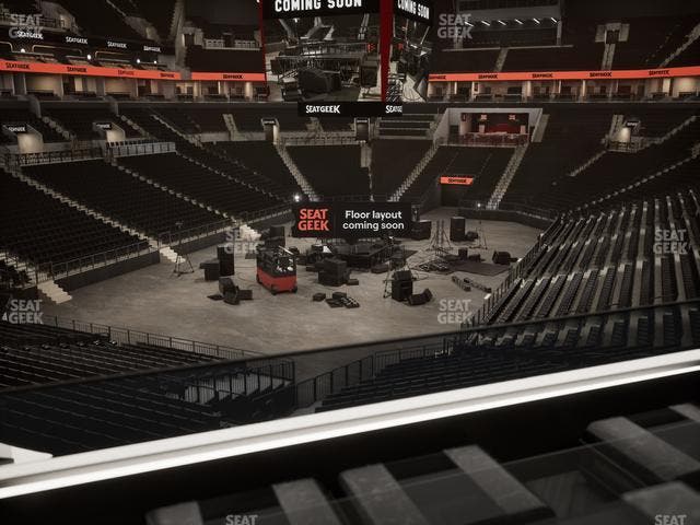 Barclays Center - Section Bn 1 L Seat View Barclays Center - Section Bn 1 L Seat View