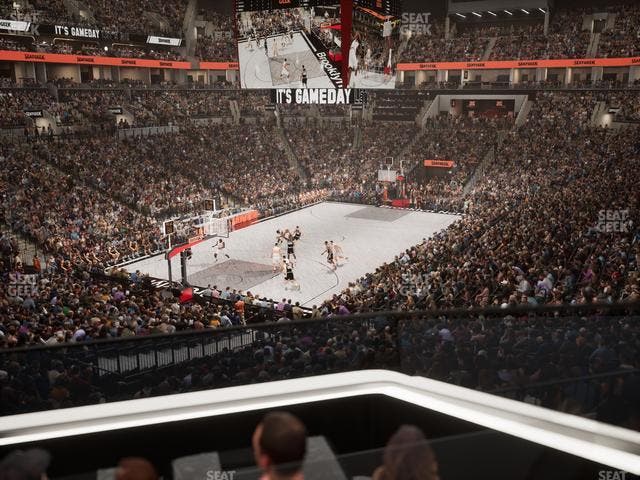 Barclays Center - Section Bn 1 R Seat View