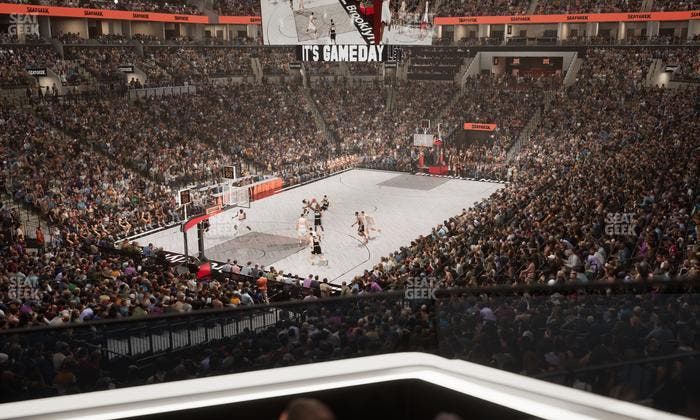Barclays Center - Section Bn 1 R Seat View