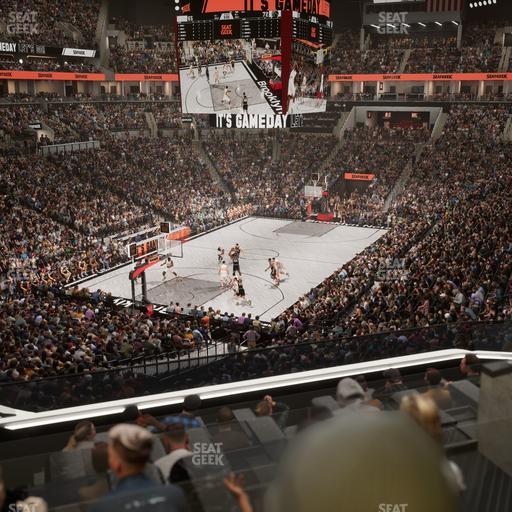 Barclays Center - Section Bn 1 Wl Seat View