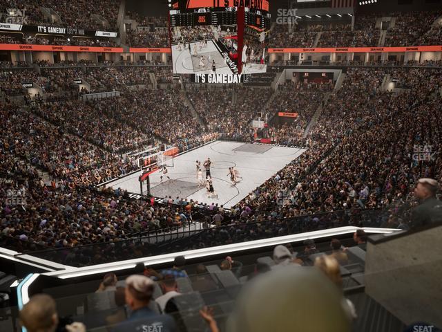 Barclays Center - Section Bn 1 Wl Seat View Barclays Center - Section Bn 1 Wl Seat View