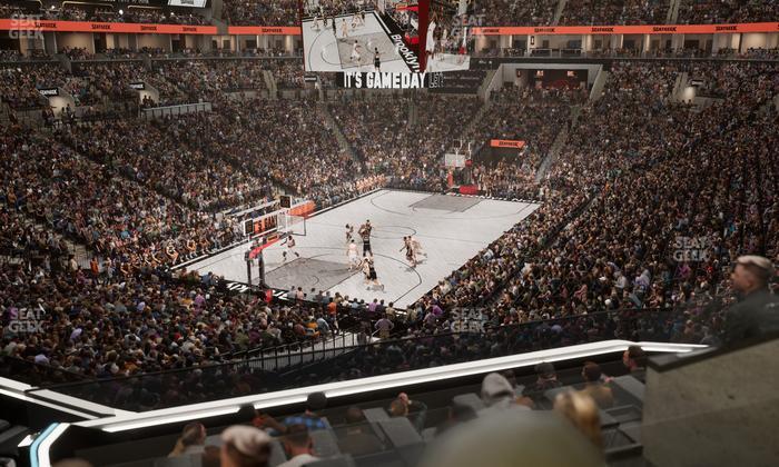 Barclays Center - Section Bn 1 Wl Seat View