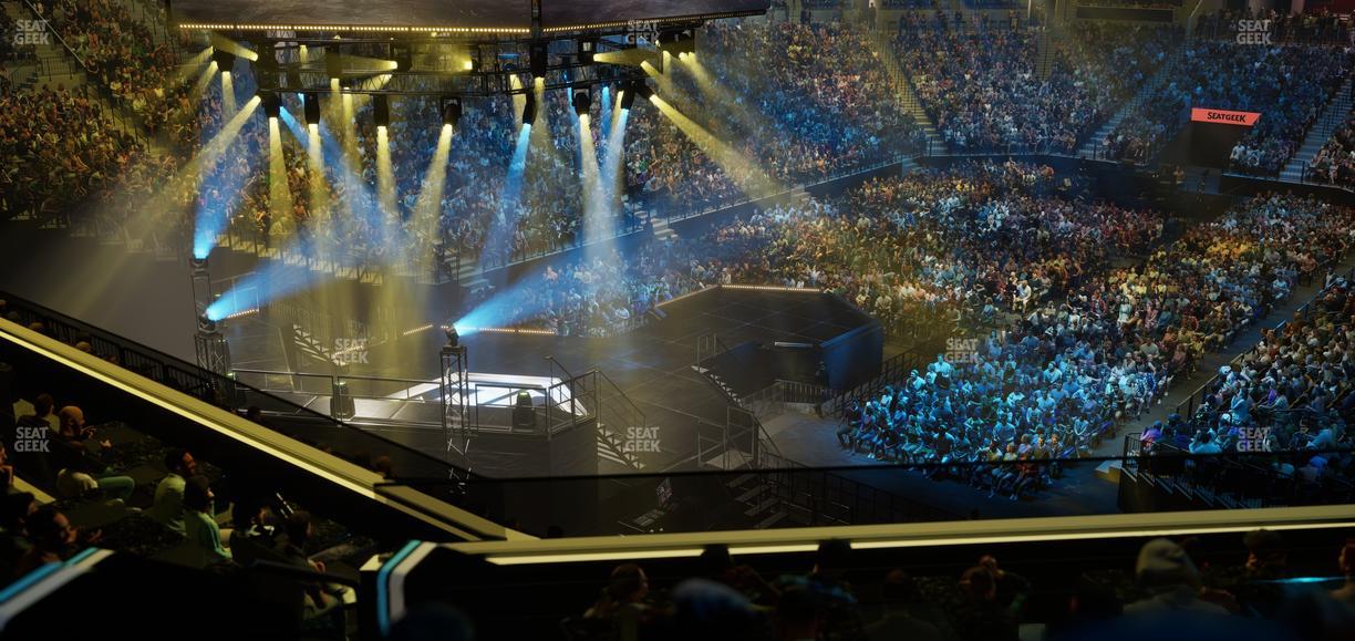 Barclays Center - Section Bn 1 Wl Seat View