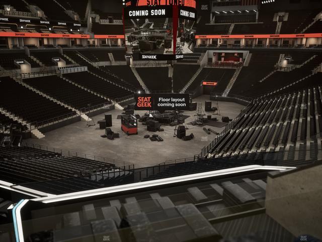 Barclays Center - Section Bn 1 Wl Seat View