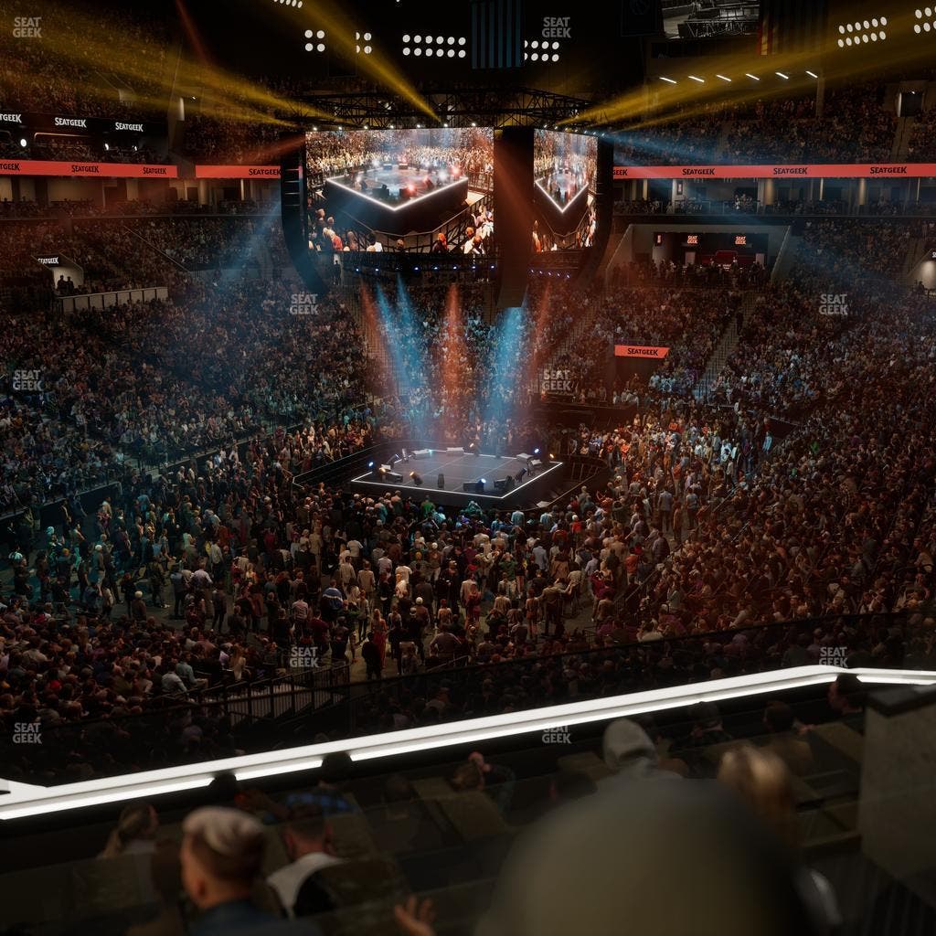 Barclays Center - Section Bn 1 Wl Seat View