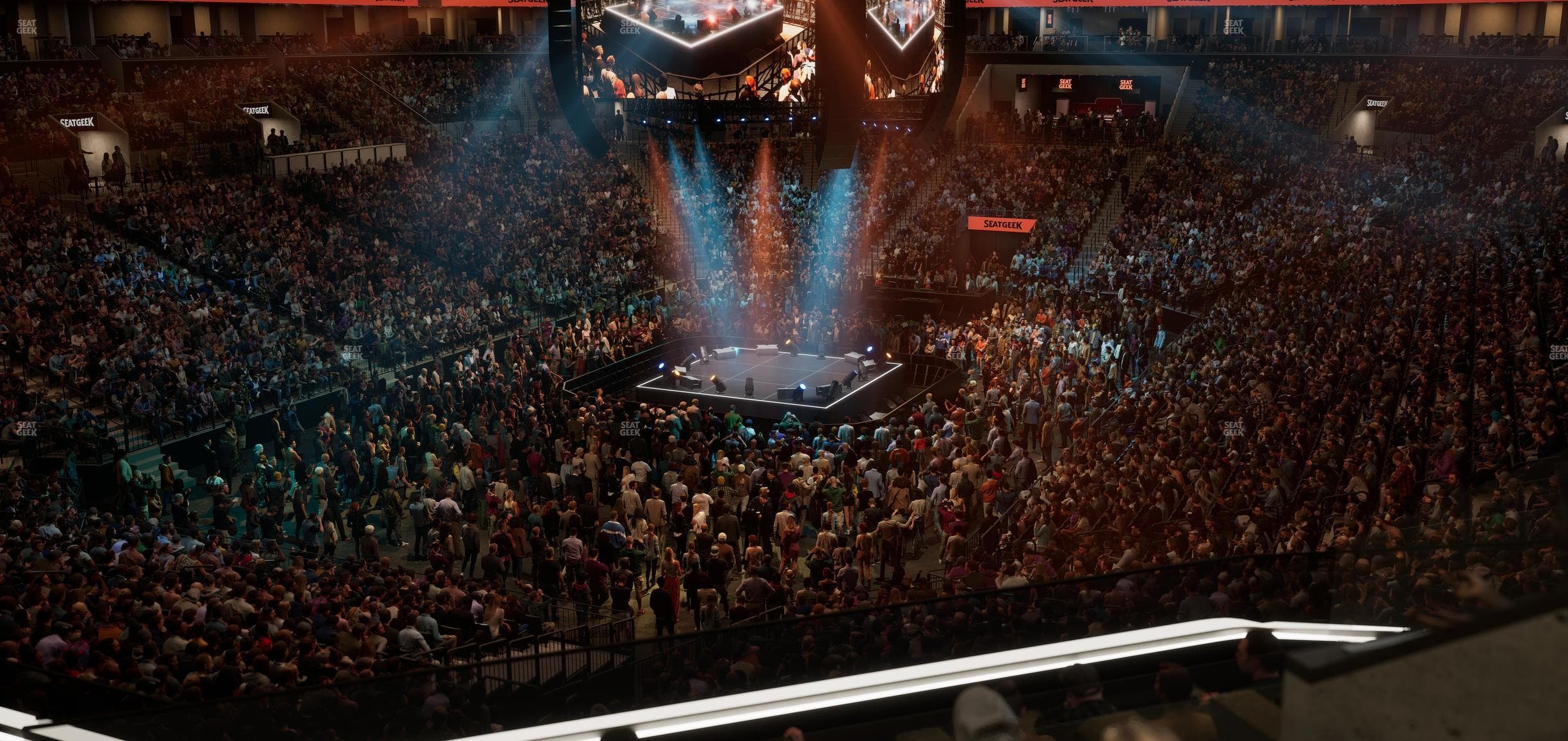 Barclays Center - Section Bn 1 Wl Seat View