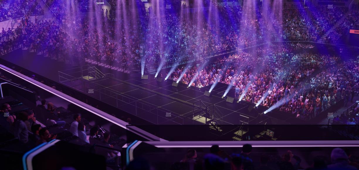 Barclays Center - Section Bn 1 Wl Seat View