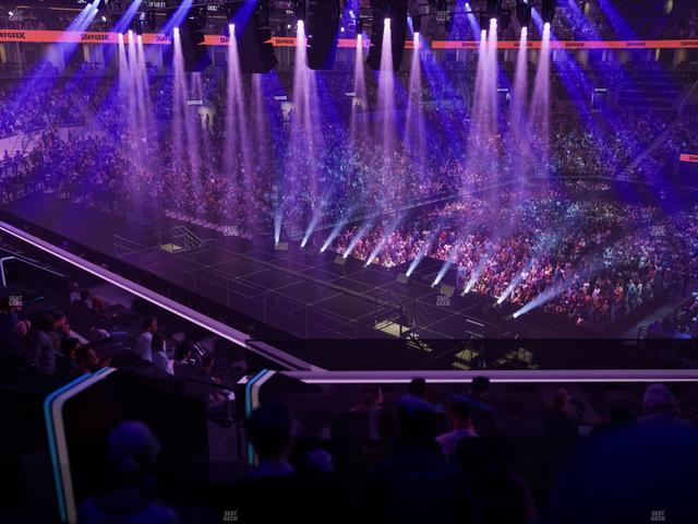 Barclays Center - Section Bn 1 Wl Seat View