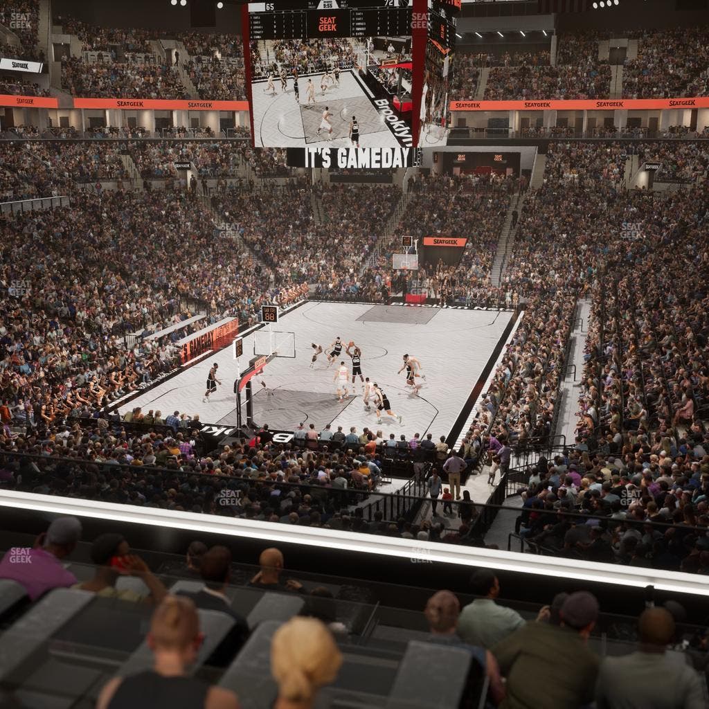 Barclays Center - Section Bn 2 C Seat View