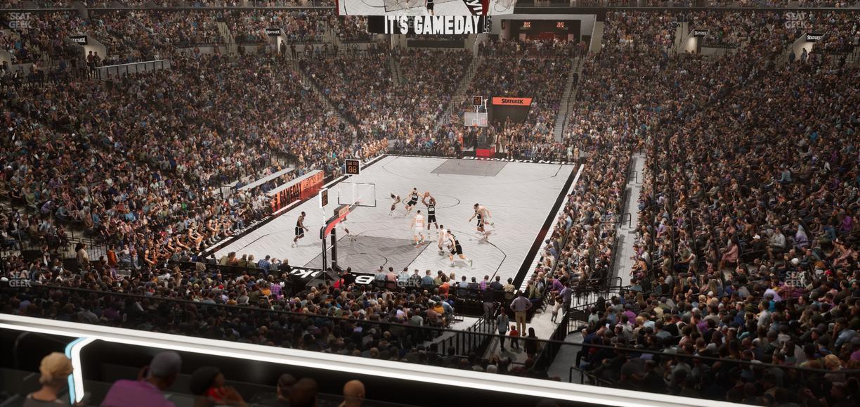 Barclays Center - Section Bn 2 C Seat View