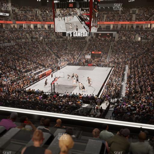 Barclays Center - Section Bn 2 C Seat View