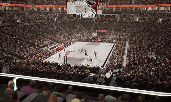 Barclays Center - Section Bn 2 C Seat View