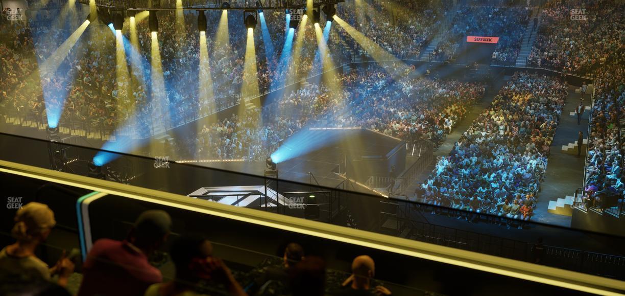 Barclays Center - Section Bn 2 L Seat View