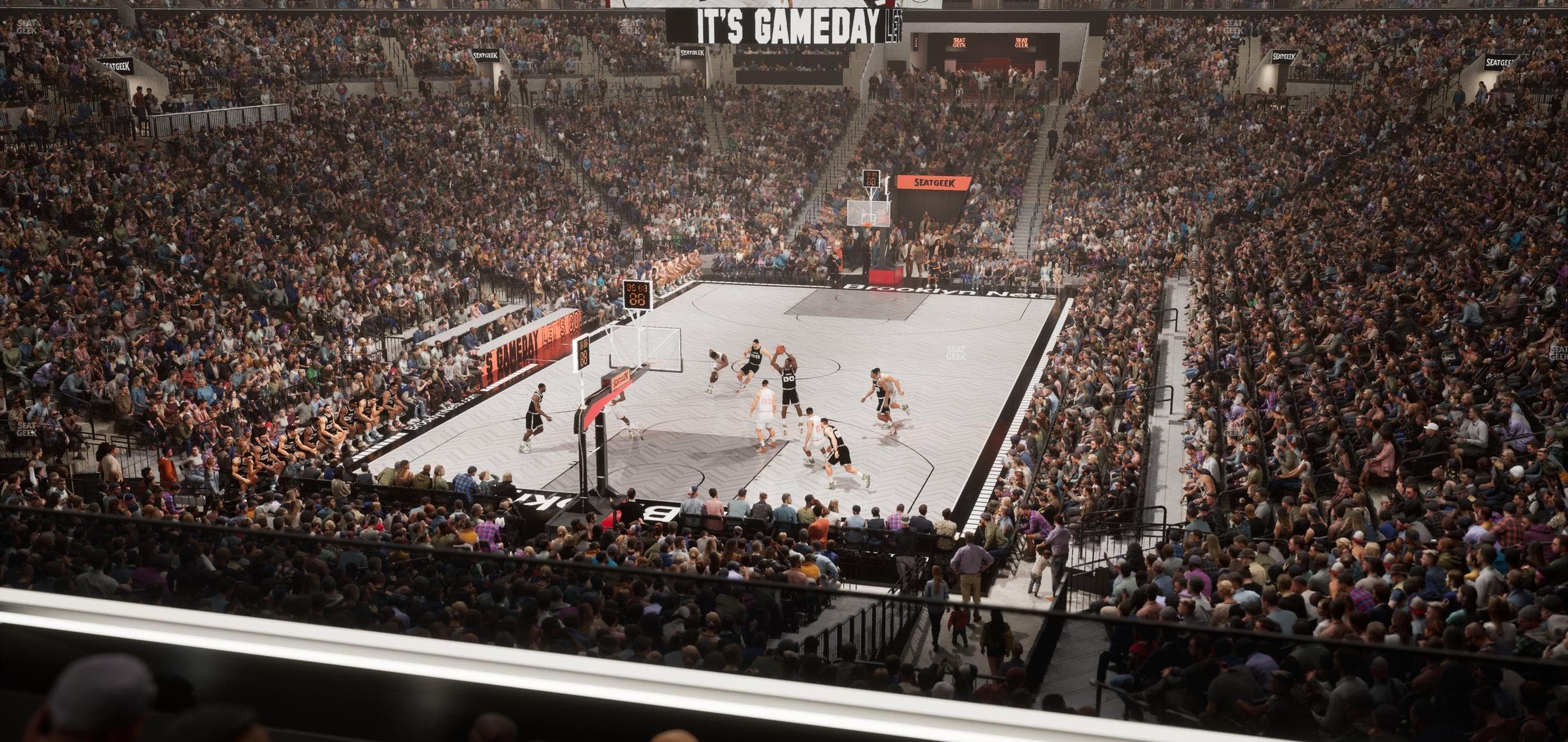 Barclays Center - Section Bn 2 L Seat View