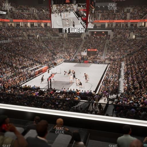 Barclays Center - Section Bn 2 L Seat View