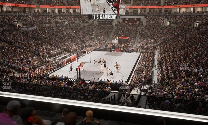 Barclays Center - Section Bn 2 L Seat View