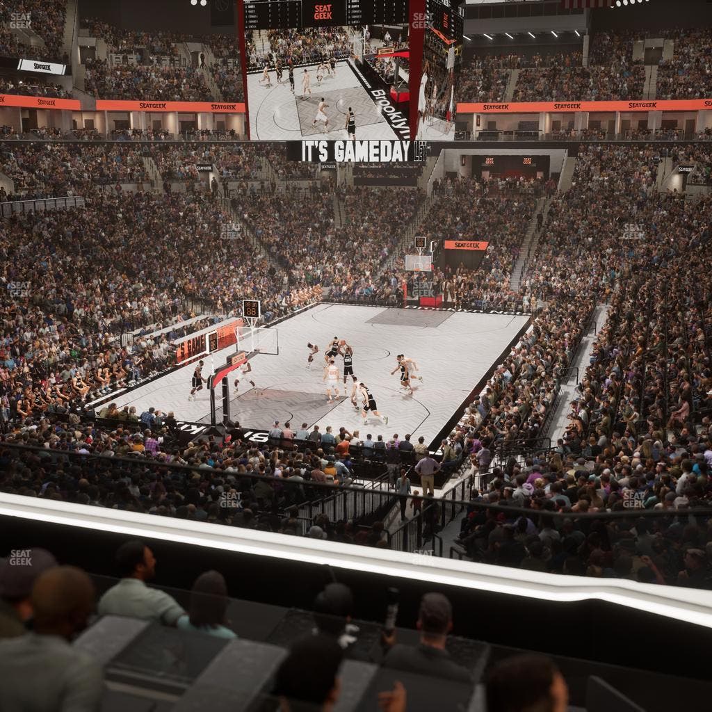 Barclays Center - Section Bn 2 R Seat View