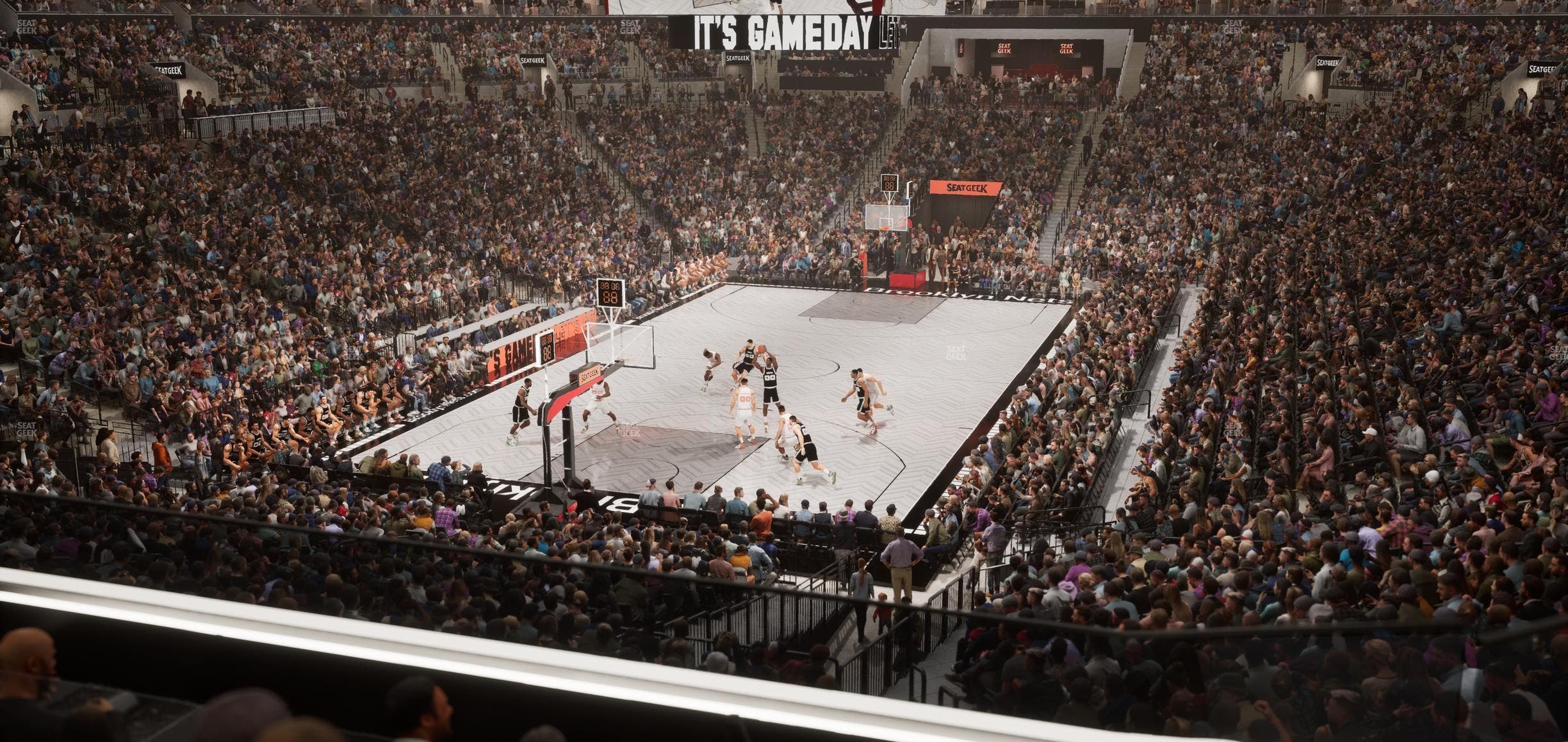 Barclays Center - Section Bn 2 R Seat View